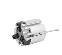 Pinza neumática de tipo paralelo serie MHS2/MHS3/MHS4 MHS16D 20D 25D 32D 40D 63D 80D Pinza neumática de dos mordazas Pinza neumática de tres mordazas(MHS4,50D)