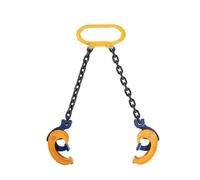 Pinza para barriles de aceite, Acero de aleación la abrazadera del tambor aceite 1 tonelada for grúa y carretilla elevadora