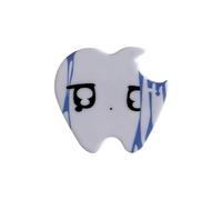 Pinza para cabello con forma de dientes de dibujos animados, accesorio divertido para peinar cabello, pasador lateral para eventos escolares y fiestas, horquilla con dientes