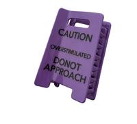 Pinza para cabello de Sobreestimulada Precaución Suspiro Diseño Horquilla Creativa para la fiesta diaria Comodidad y uso elegante Accesorio para cabello de