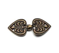 Pinza Para Cárdigan Con Chal 3 uds Retro aleación suéter blusa Pin moda cárdigan Clip costura encanto joyería accesorios de broche for chal(1-Antique Bronze)