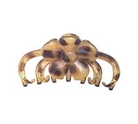 Pinza Para Con Estampado De Leopardo Mujer Mandíbula Cabello Largo Diseño Antideslizante Horquillas Mujer Garra Con Estampado Leopardo