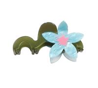 Pinza para con forma de flor para mujer, pasador de adorno para de boda, tema natural con agarre seguro, abrazadera elegante