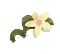 Pinza para con forma de flor para mujer, pasador de adorno para de boda, tema natural con agarre seguro, abrazadera elegante