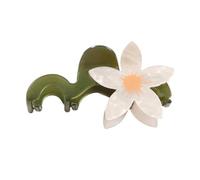 Pinza para con forma de flor para mujer, pasador de adorno para de boda, tema natural con agarre seguro, abrazadera elegante