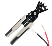 Pinza para crimpar cables, herramienta para crimpar cables | Pinza doblacables, herramienta manual, pinza doblacables, herramienta pelacables para pelar, cortar y crimpar, llave de hombre