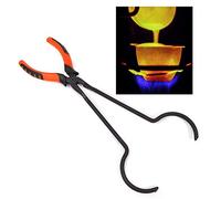 Pinza para Crisol, acero Pinza de crisol Pinza de soporte de horno de fusión de oro, Pinza de soporte de horno de fusión de oro para la fundición de metales preciosos Herramienta para hacer joyas