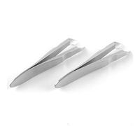 Pinza para Cutículas de Acero Inoxidable, Plata, Portátil