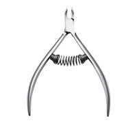 Pinza para cutículas de uñas de los pies, cortador de uñas de acero inoxidable, para cutículas, alicates, herramientas de manicura, profesionales para piel muerta, herramienta para la