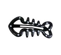 Pinza para de espina de pescado con puntos, pasador decorativo con resorte, acento para cabello para flequillo suelto, estilo informal, aseo diario, pasador de espina de pescado, accesorio