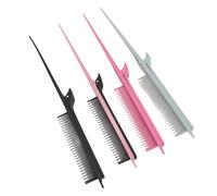 Pinza para el Cabello, Peine para Resaltar la de Rata, Peine de Barbero para Teñir el Cabello, Clip de Partición Permanente, Peine para Peinar el Cabello para Servicios de