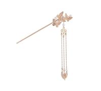 Pinza para el cabello resistente y duradera Borla vestido antiguo tocado horquilla paso sacudida placa diaria pinzas en forma de garra for cabello grueso Accesorios de peluquería (Color : A)