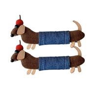 Pinza para el de perro salchicha, pinza para el de perro salchicha | Juego de 2 pasadores para de perro | Precioso pasador de para perro, adorable pinza para peinar el cabello, elegante, 10cm para cum