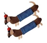 Pinza para el de perro salchicha, pinza para el de perro salchicha - Juego de 2 pinzas para peinar el cabello | Precioso clip de flequillo lateral, adorable clip de garra de perro elegante de 10 cm pa