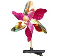 Pinza para el pelo colorida con forma de pico de pato en forma de molino de viento para niños que toman fotos, cumpleaños, Navidad