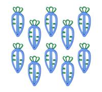 Pinza para el pelo colorida e informal con diseño de zanahoria dulce de Pascua, horquilla plana para pascua, zanahoria, años 2000, para racimos