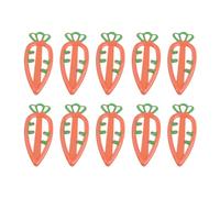 Pinza para el pelo colorida e informal con diseño de zanahoria dulce de Pascua, horquilla plana para pascua, zanahoria, años 2000, para racimos