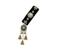 Pinza para el pelo con borlas de estilo étnico, elegante, con borlas, adorno para el pelo, mezcla tradición y modernidad