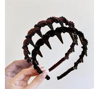 Pinza para el pelo con diamantes de imitación de ondas, ajuste cómodo, accesorio para el cabello para novia, baile, fiesta, noche, diadema con diamantes de imitación