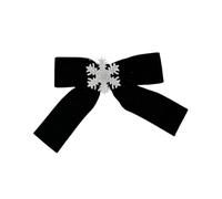 Pinza para el pelo con diseño de copo de nieve, horquilla de Navidad, elegante pinza para el pelo para racimos