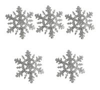 Pinza para el pelo con diseño de copo de nieve, pasador de Navidad, horquilla plana para el pelo, elegante, para racimos