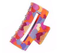 Pinza para el pelo con diseño de corazón para el día de San Valentín, horquilla de sujeción fuerte para niñas