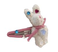 Pinza para el pelo con diseño de dibujos animados, accesorio para el cabello, horquilla con diamantes de imitación