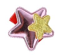Pinza para el pelo con diseño de estrella Y2K plateada, para niñas dulces y lindos accesorios para el cabello, horquilla metálica con forma de estrella