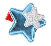 Pinza para el pelo con diseño de estrella Y2K plateada, para niñas dulces y lindos accesorios para el cabello, horquilla metálica con forma de estrella