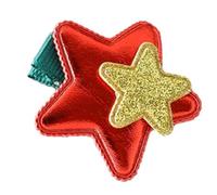 Pinza para el pelo con diseño de estrella Y2K plateada, para niñas dulces y lindos accesorios para el cabello, horquilla metálica con forma de estrella
