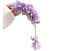 Pinza para el pelo con diseño de flores de tela de estilo chino antiguo, accesorio de peinado antideslizante para mujer, pasadores decorativos para uso diario