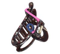 Pinza para el pelo con diseño de lazo/forma de corazón con bloques de color, soporte de agarre fuerte para mujeres, varios tipos para mujeres