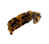 Pinza para el pelo con diseño de leopardo, bonita pinza para el día de San Valentín, horquillas de sujeción fuerte