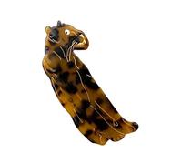 Pinza para el pelo con diseño de leopardo, bonita pinza para el día de San Valentín, horquillas de sujeción fuerte