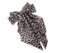 Pinza para el pelo con diseño de leopardo, diseño de Año Nuevo, elegante pasador de Navidad, ramo de pelo, accesorio para el pelo con estampado de leopardo de tamaño grande