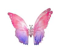 Pinza para el pelo con diseño de mariposa china para mujeres y niñas, para tomar fotos, ir de compras, viajes, antideslizante, para la vida cotidiana, pequeños y encantadores pasadores para el pelo