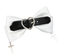 Pinza para el pelo con flecos, lazos punk para coleta de niña, adorno para el pelo, serie oscura, pasadores de los años 2000, decoración para el cabello