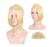 Pinza para el pelo con flequillo Flequillo sintético Extensiones con clip for el cabello Parte media Flequillo con flecos naturales Flequillo con clip Flequillo degradado de una pieza Postizo for muje