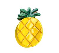 Pinza para el pelo con forma de fruta delicada para mujeres y niñas, para el cuidado de la piel, pinza de pelo para cabello fino, antideslizante, delicada pinza para el cabello