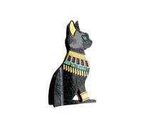 Pinza para el pelo con forma de gato egipcio para mujeres y adolescentes, clip de mandíbula fuerte y seguro para peinar el cabello diario