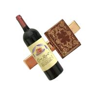 Pinza para el pelo con forma de libro, decoración de botella de vino, horquilla cómoda para flequillo y peinados elegantes