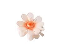 Pinza para el pelo con forma de pétalo de corazón y flor, elegante horquilla para mujer que toma fotos