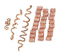 Pinza para el pelo con forma de serpiente, a la moda, para mujer, para crear rastas de moda