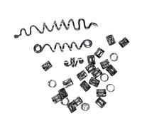 Pinza para el pelo con forma de serpiente, a la moda, para mujer, para crear rastas de moda