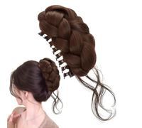 Pinza para el pelo con garra para moños - Accesorio de peinado para eventos | Clip de garra artificial para el pelo - Para mujeres, señoras, madres, novias, bodas, oficina, citas, noche, cena,