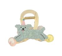 Pinza para el pelo con temática de animales para adolescentes y mujeres, pinza de dibujos animados, pinza para el pelo, herramienta para peinar el cabello femenino, soporte para cola de caballo