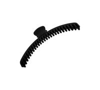 Pinza para el pelo con textura, diseño de dientes finos, herramienta compacta para viajes para necesidades diarias de peinado, pinza ligera para el cabello para uso diario