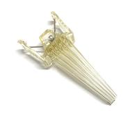 Pinza para el pelo coreana voluminizadora de diseño retro ABS herramienta de peinado para elevación fina y sujeción segura