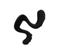 Pinza para el pelo curvada de acrílico para cola de caballo, color negro | Dientes interiores, bisagra de resorte, sujeción ordenada para viajes, escuela, mujeres, peinado diario del cabello, peinados