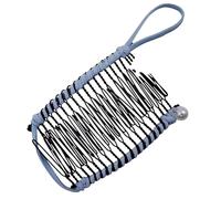 Pinza para el pelo curvada - Soporte de fijación para el cabello, pinzas para el cabello gruesas | Pinzas de garras versátiles y elegantes, herramienta de pinza de garras para soporte de cola de